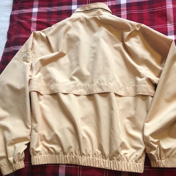 Cutter & Buck Men’s Medium Yellow Nautical Windbreaker Casual Sport Jacket - Picture 11 of 16